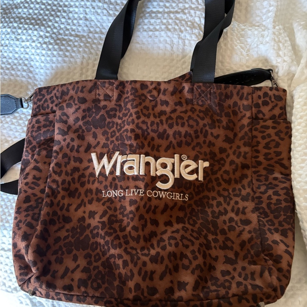 Wrangler Wild Brown Tote Bag